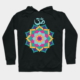 Colorful Om Mandala Hoodie